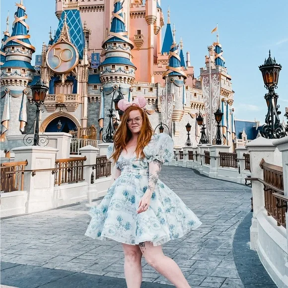 Selkie Provincial Dress - Size L - Worn Once - Picture 1 of 6